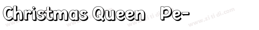 Christmas Queen   Pe字体转换